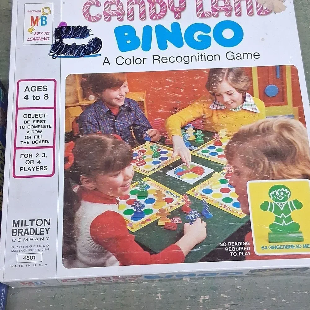 Candy Land Bingo game and‎ Bob the Builder Memory Game